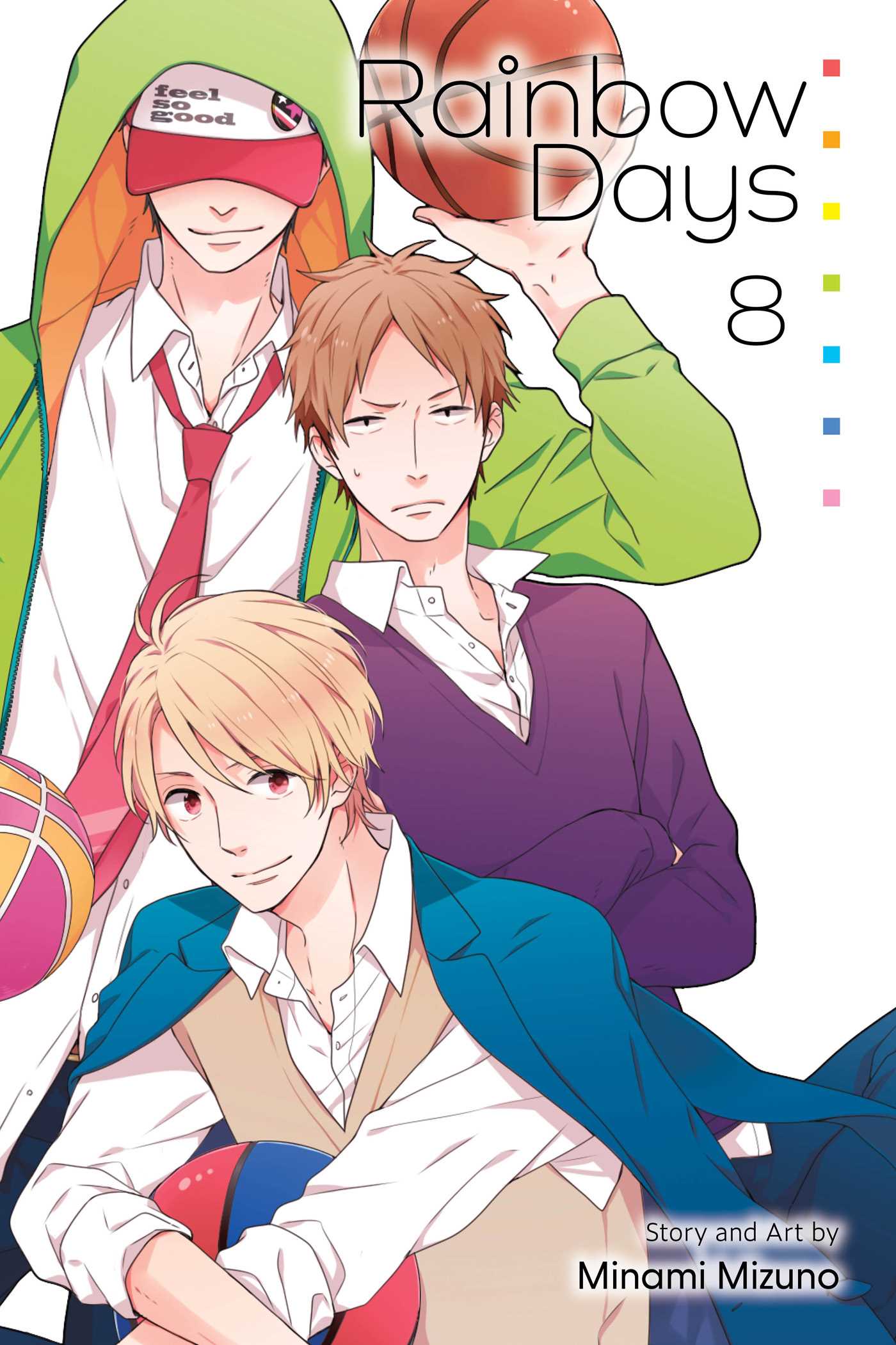 Rainbow Days, Vol. 8 — manga cover