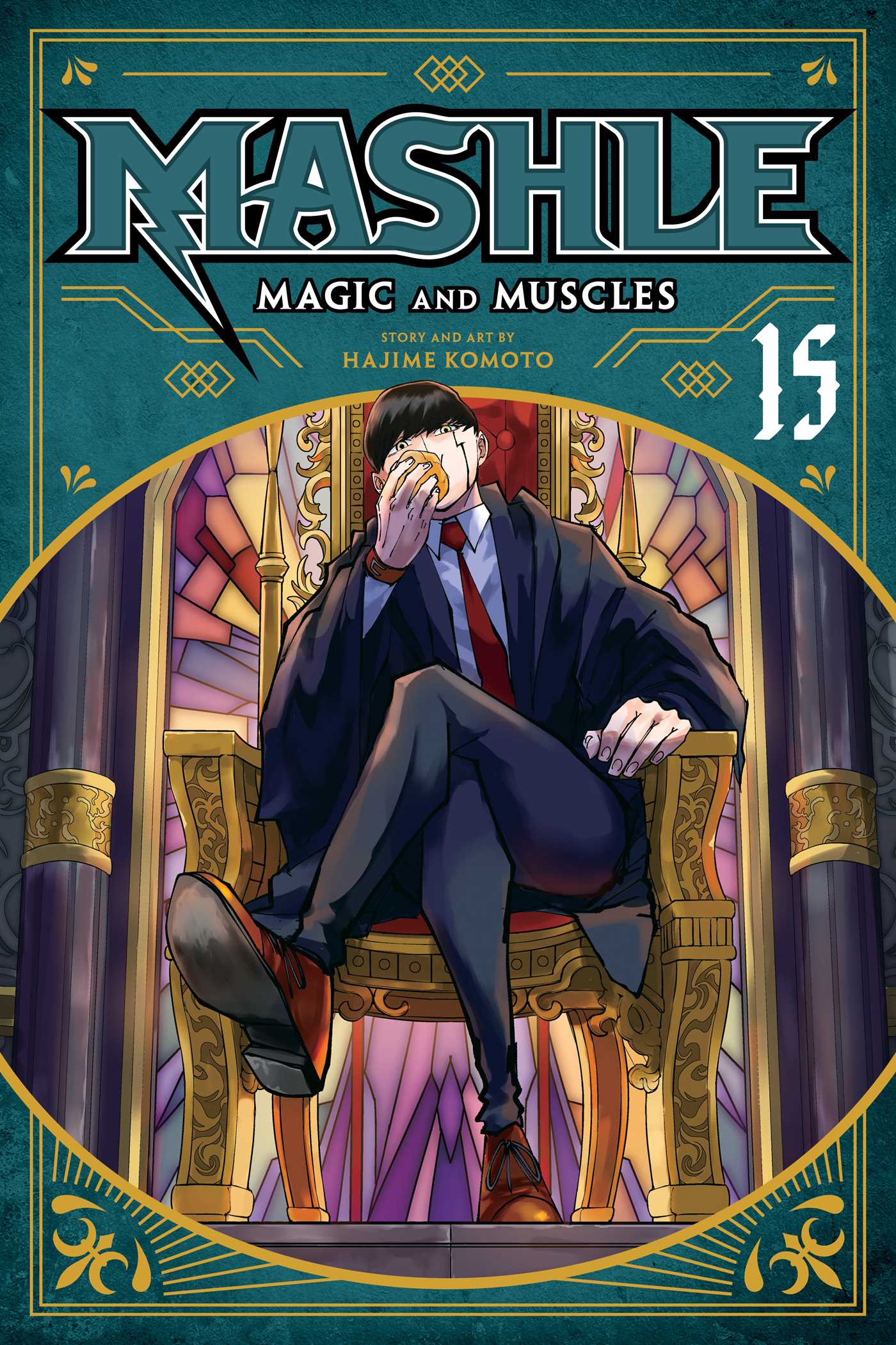 Mashle: Magic and Muscles, Vol. 15 — manga cover
