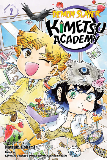 Demon Slayer: Kimetsu Academy, Vol. 2 — manga cover