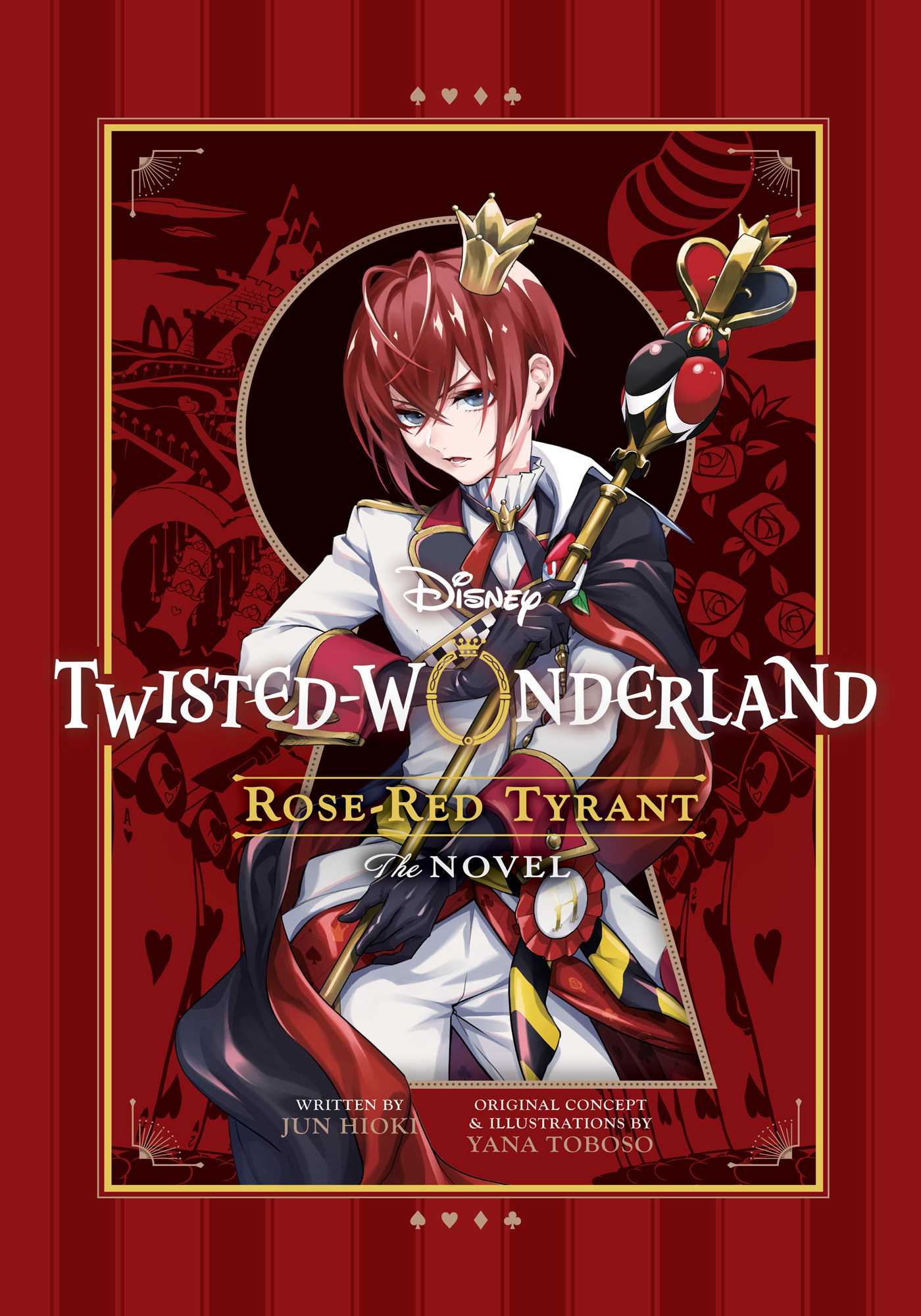 Disney Twisted-Wonderland: Rose-Red Tyrant — manga cover