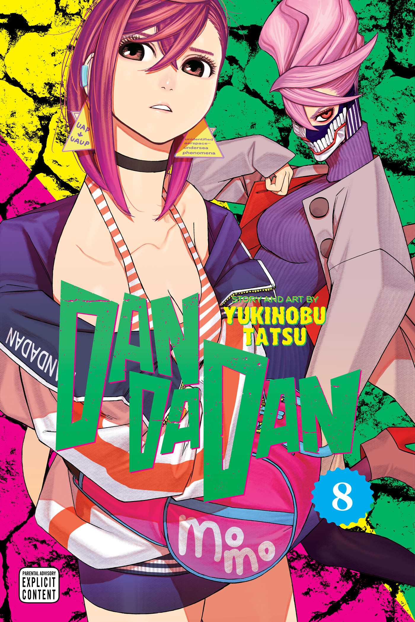 Dandadan, Vol. 8 — manga cover