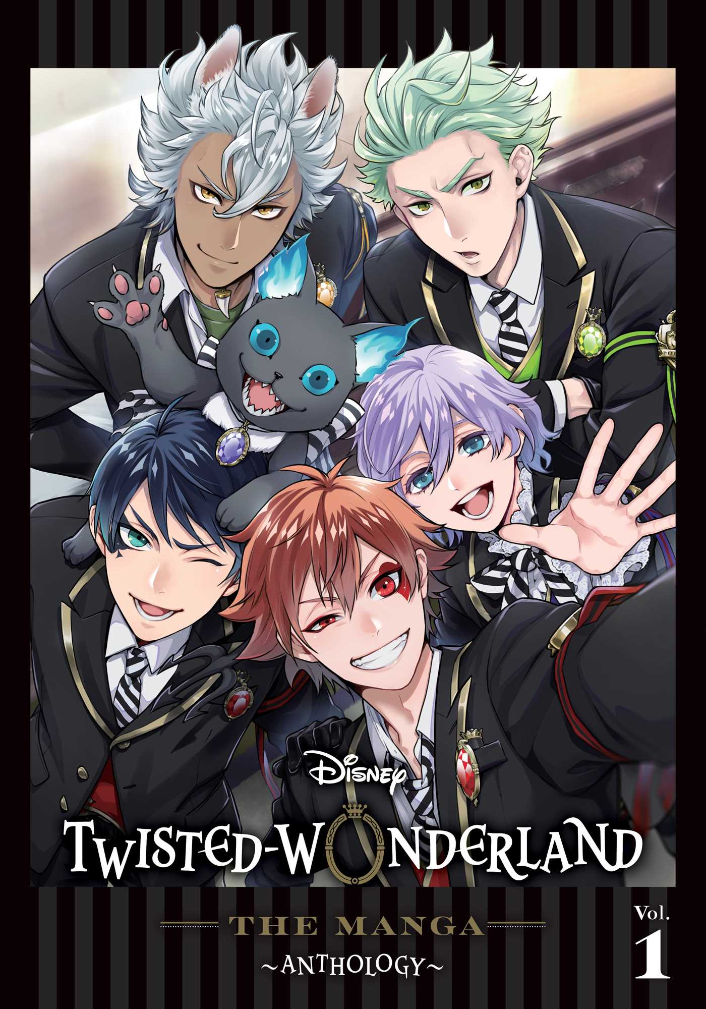 Disney Twisted-Wonderland: The Manga – Anthology, Vol. 1 — manga cover