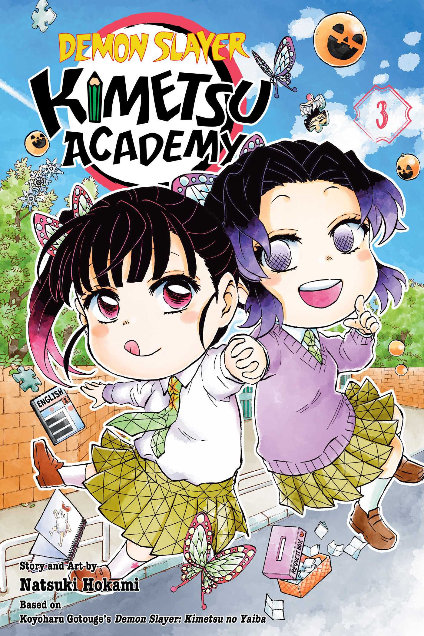 Demon Slayer: Kimetsu Academy, Vol. 3 — manga cover