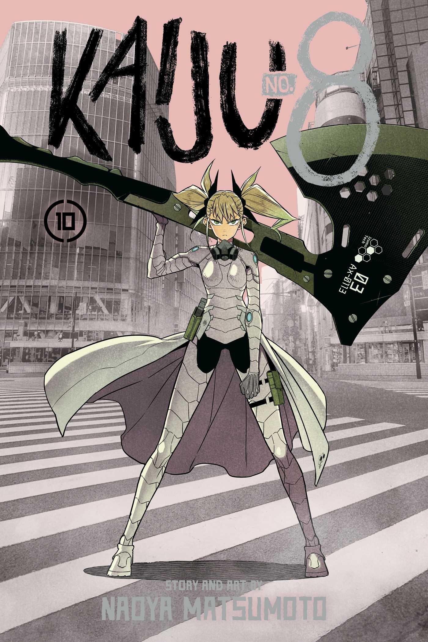 Kaiju No. 8, Vol. 10 — manga cover