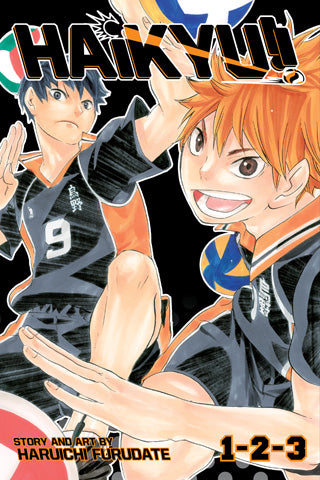 Haikyu!! (3-in-1 Edition), Vol. 1 — manga cover