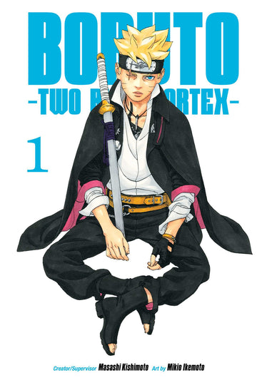 Boruto: Two Blue Vortex, Vol. 1 — manga cover