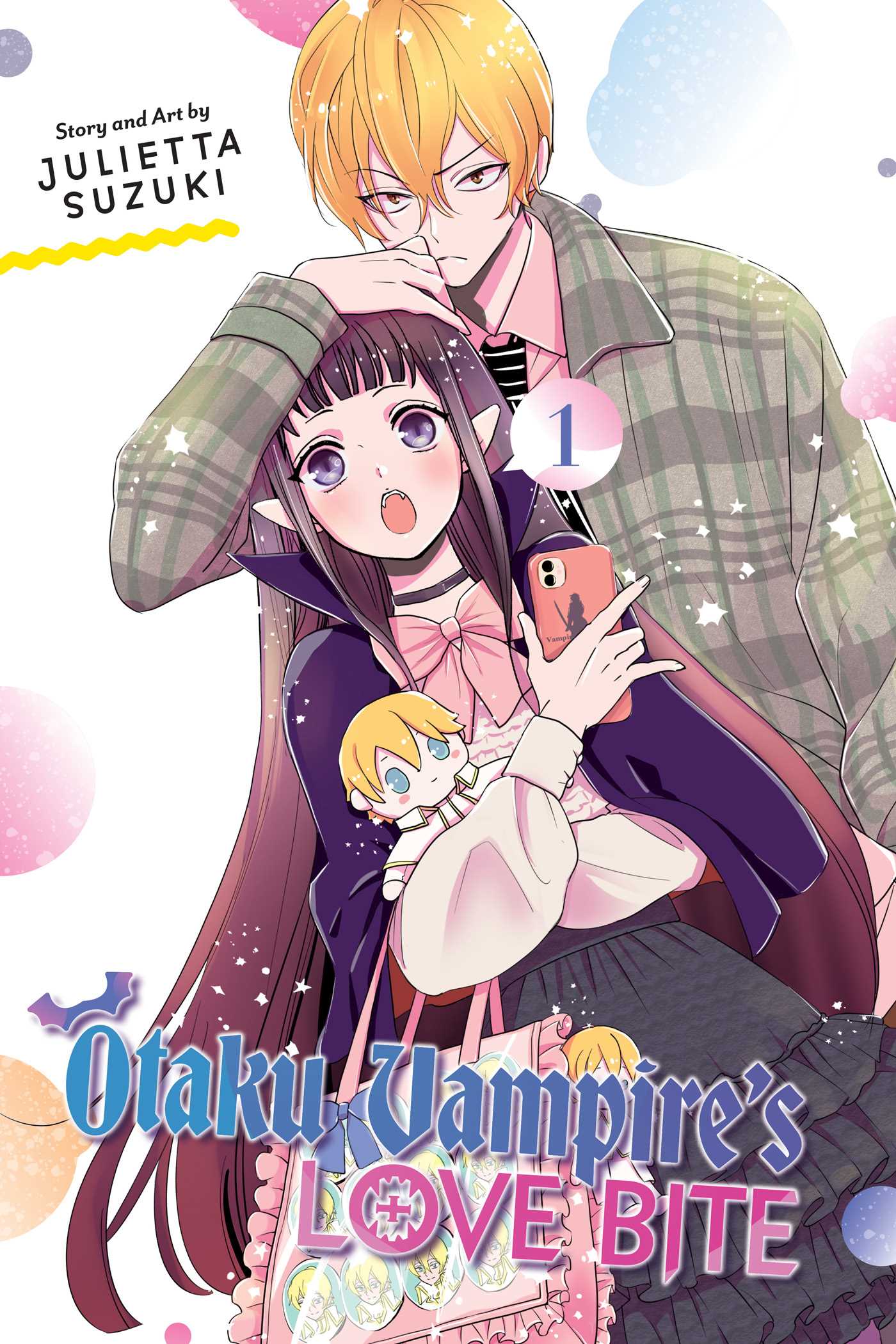 Otaku Vampire's Love Bite, Vol. 1 — manga cover