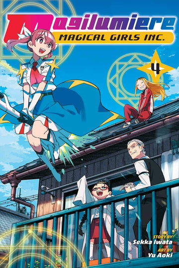 Magilumiere Magical Girls Inc., Vol. 4 — manga cover