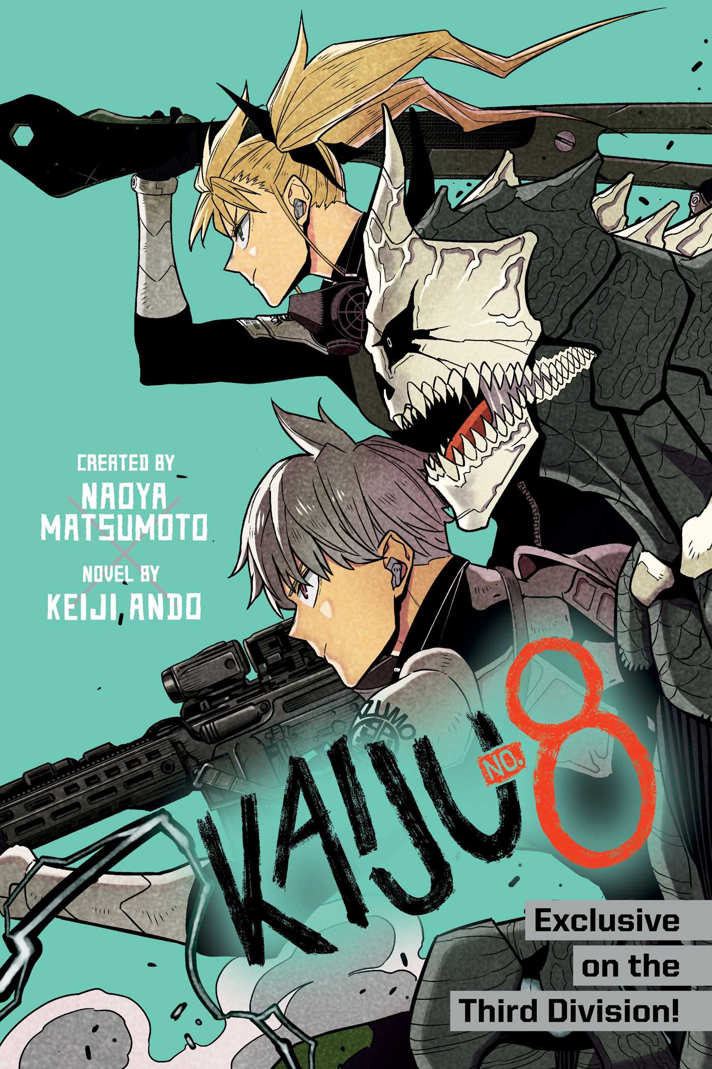 Kaiju No. 8: Exclusive on the Third Division — manga cover