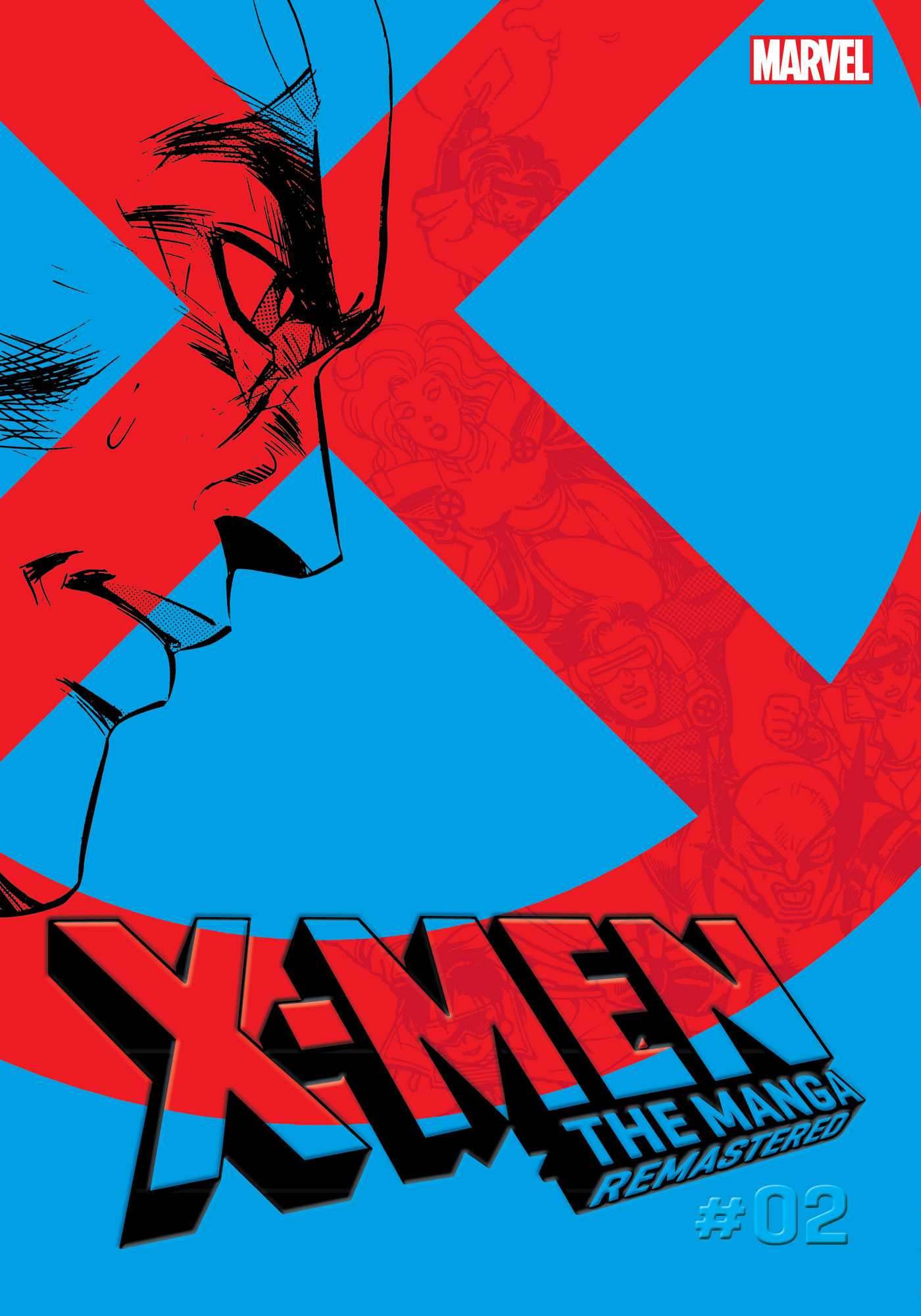 X-Men: The Manga: Remastered, Vol. 2 — manga cover