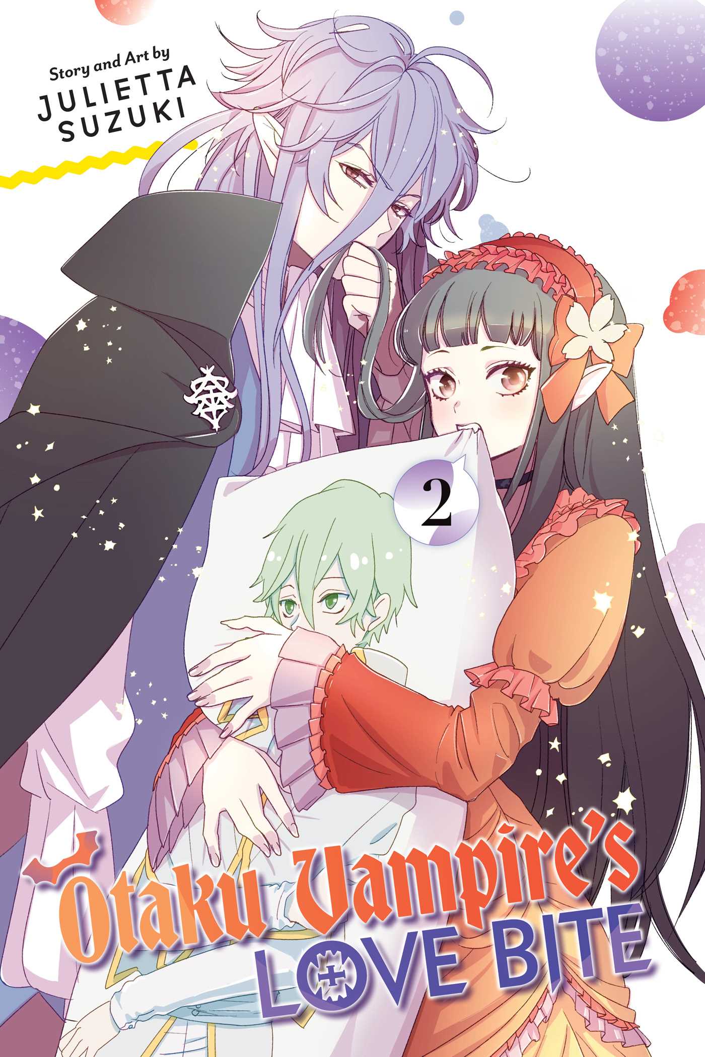 Otaku Vampire's Love Bite, Vol. 2 — manga cover