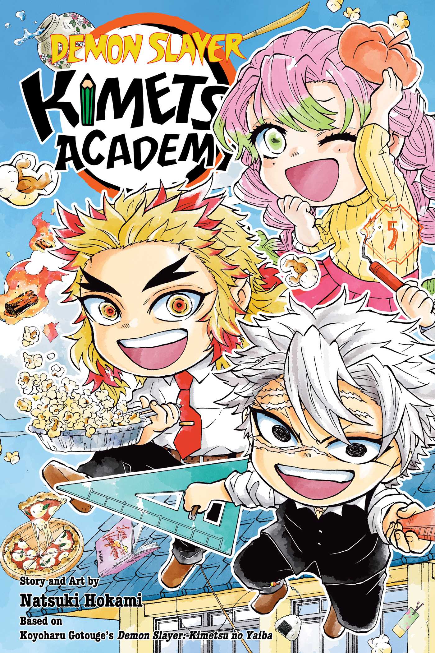 Demon Slayer: Kimetsu Academy, Vol. 5 — manga cover