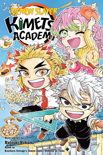 Demon Slayer: Kimetsu Academy, Vol. 5 — manga cover