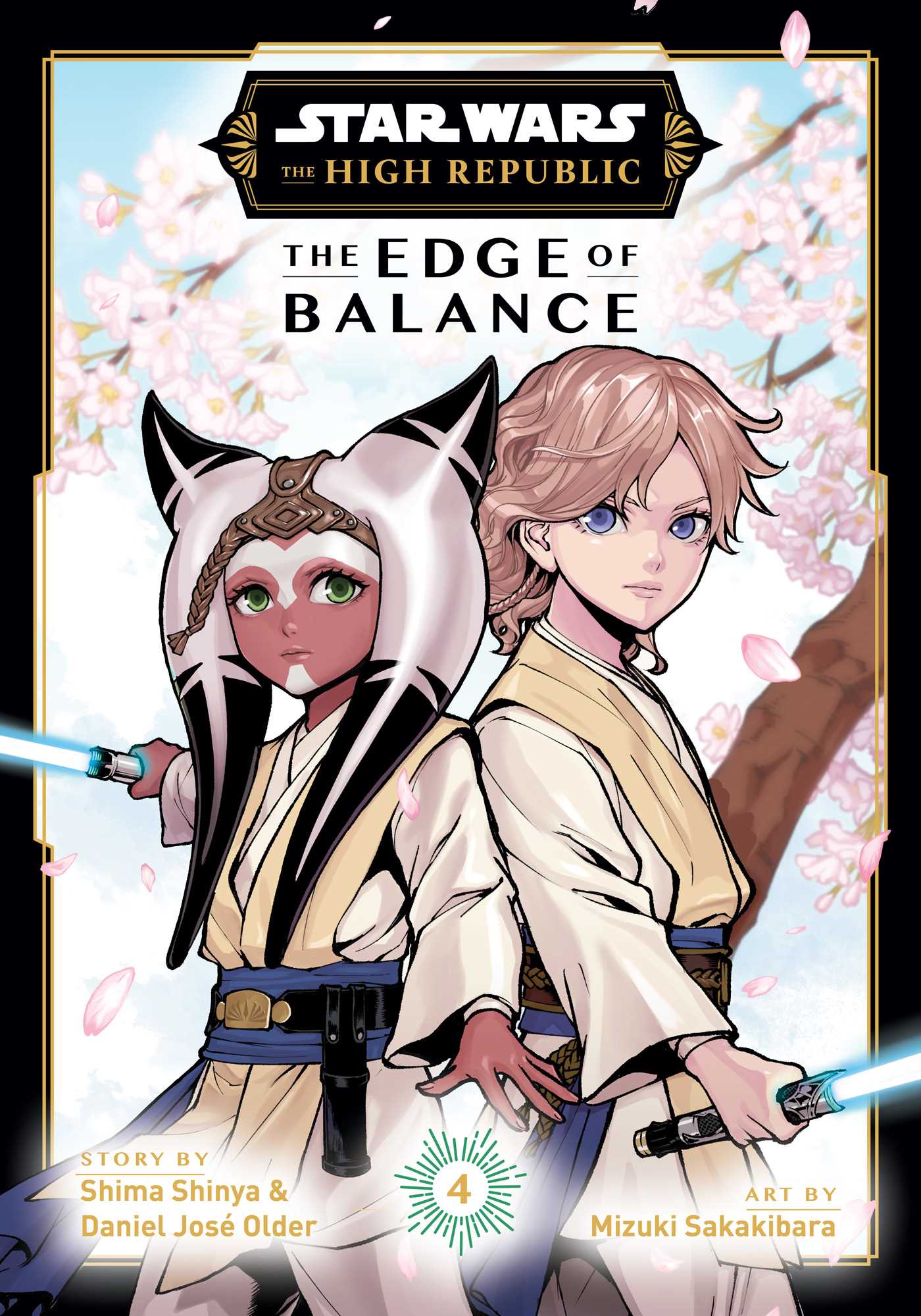 Star Wars: The High Republic: The Edge of Balance, Vol. 4 — manga cover