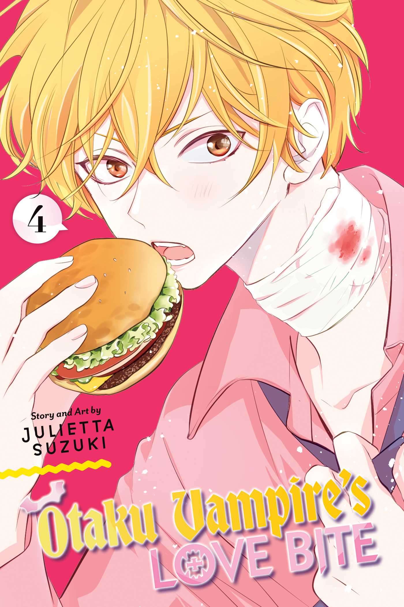 Otaku Vampire's Love Bite, Vol. 4 — manga cover