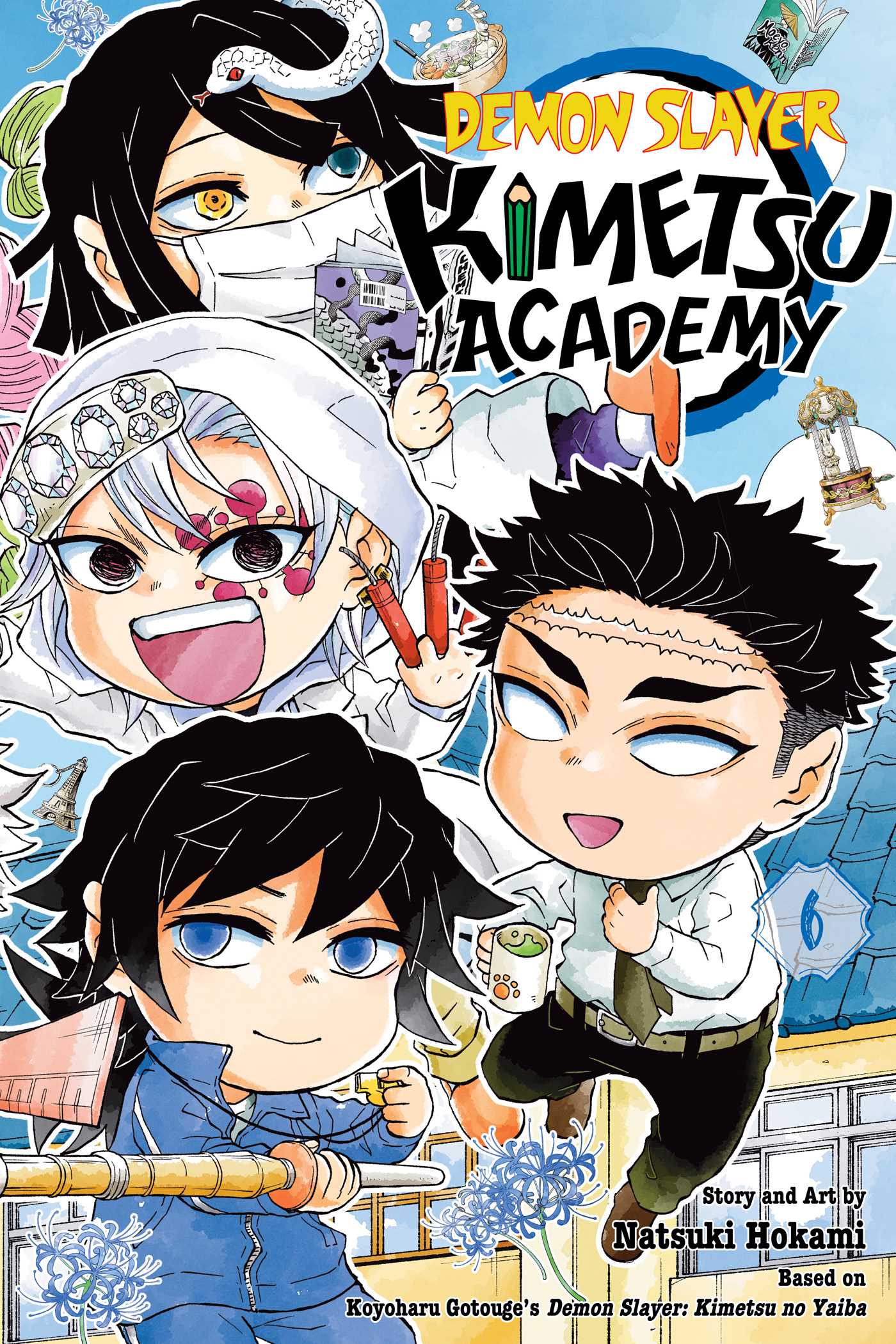 Demon Slayer: Kimetsu Academy, Vol. 6 — manga cover
