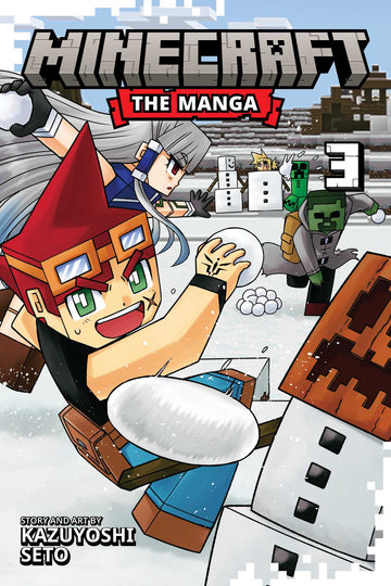 Minecraft: The Manga, Vol. 3 — manga cover