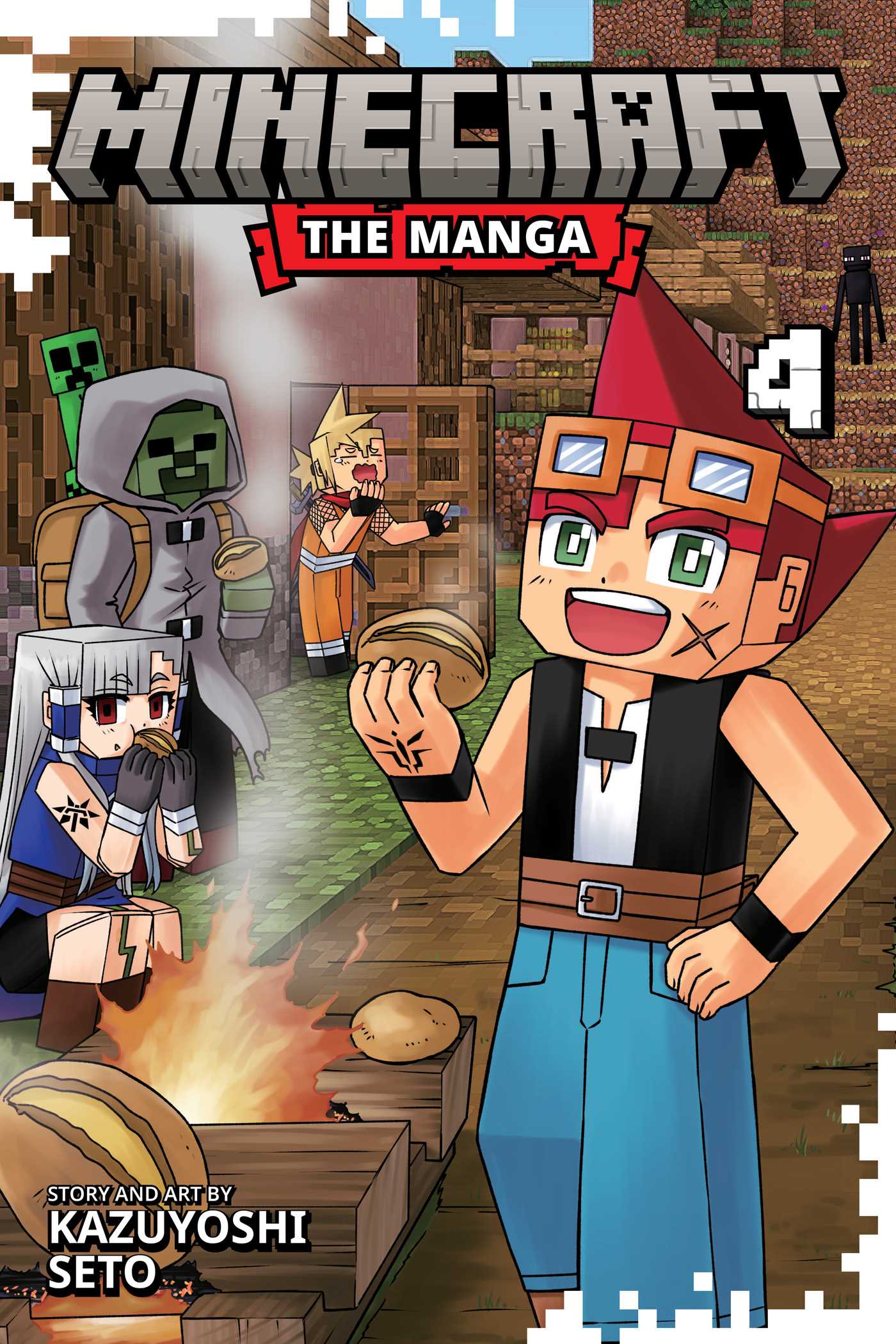 Minecraft: The Manga, Vol. 4 — manga cover