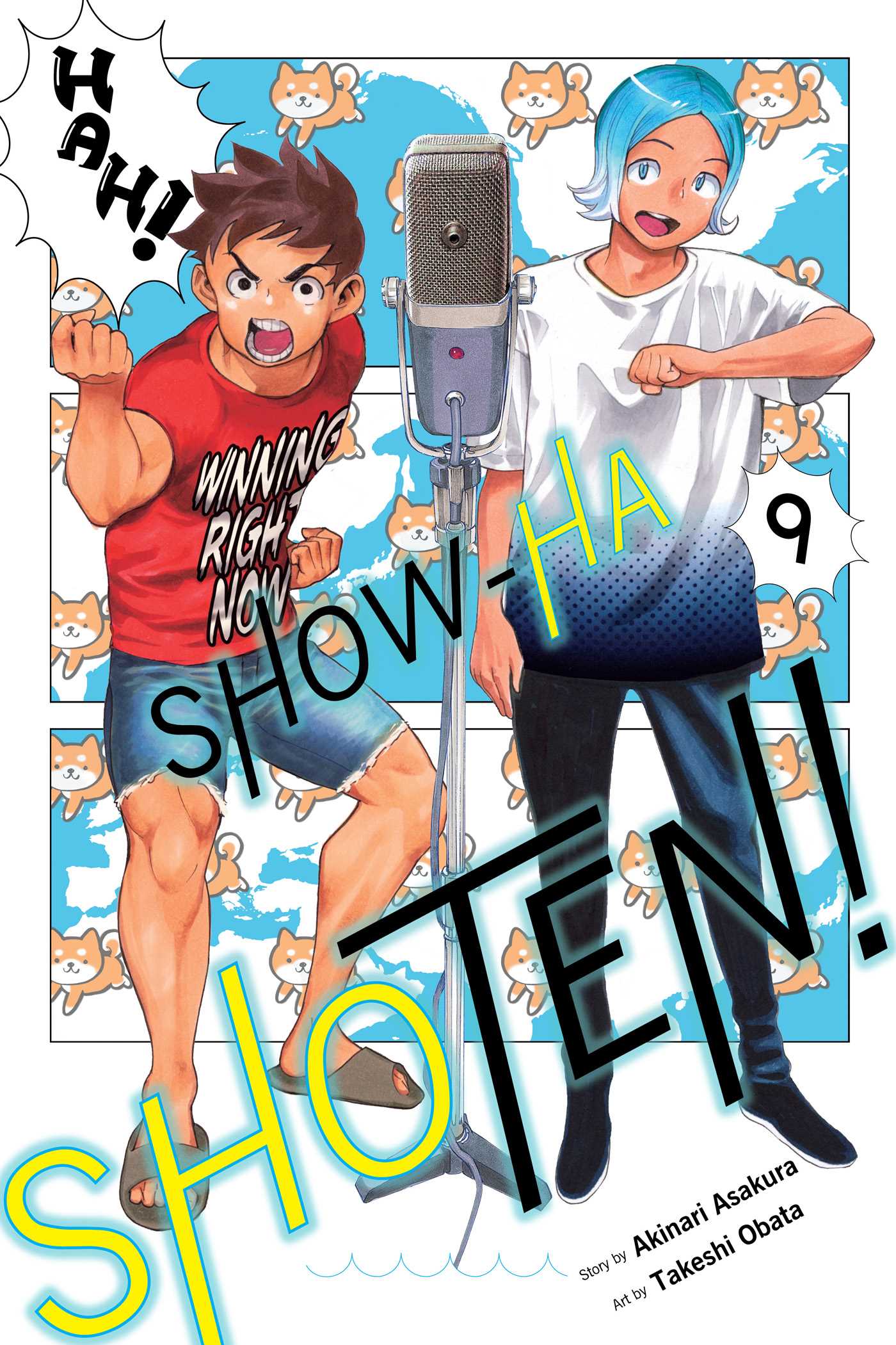 Show-ha Shoten!, Vol. 9 — manga cover
