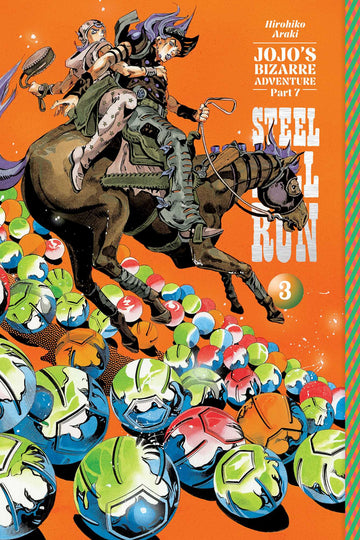 JoJo's Bizarre Adventure: Part 7--Steel Ball Run, Vol. 3 — manga cover