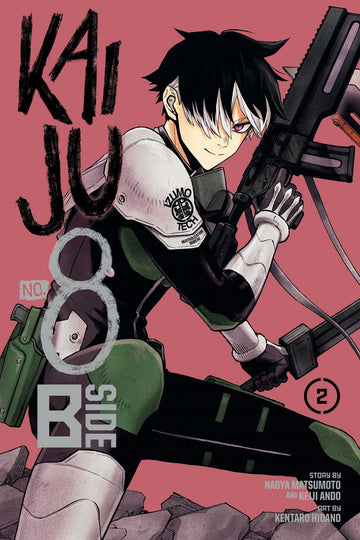 Kaiju No. 8: B-Side, Vol. 2 — manga cover