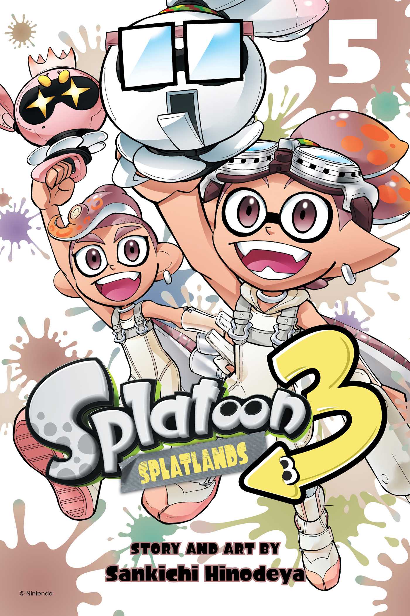 Splatoon 3: Splatlands, Vol. 5 — manga cover