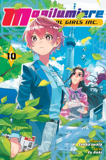 Magilumiere Magical Girls Inc., Vol. 10 — manga cover