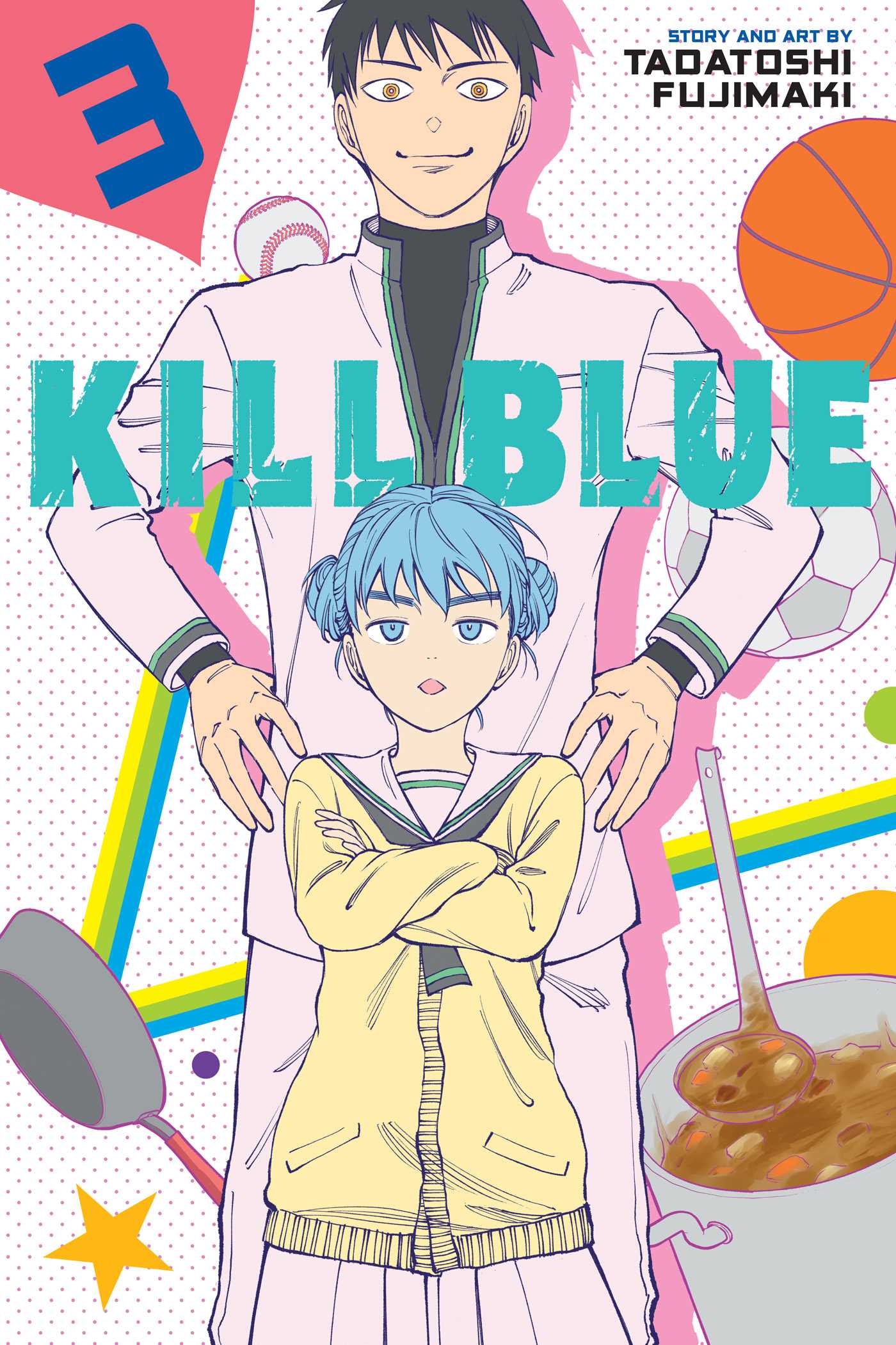 Kill Blue, Vol. 3 — manga cover