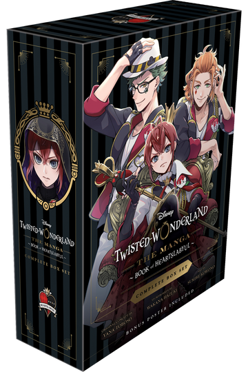 Disney Twisted-Wonderland: The Manga – Book of Heartslabyul Complete Box Set — manga cover
