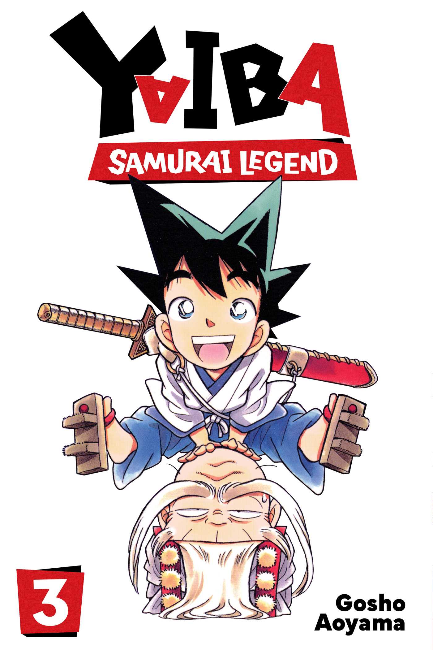 Yaiba: Samurai Legend, Vol. 3 — manga cover