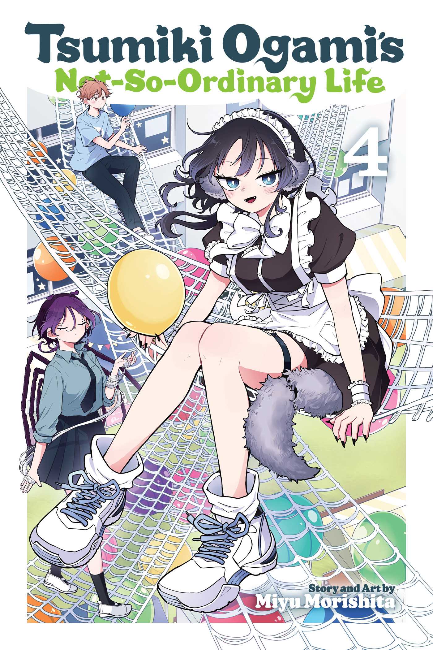 Tsumiki Ogami's Not-So-Ordinary Life, Vol. 4 — manga cover