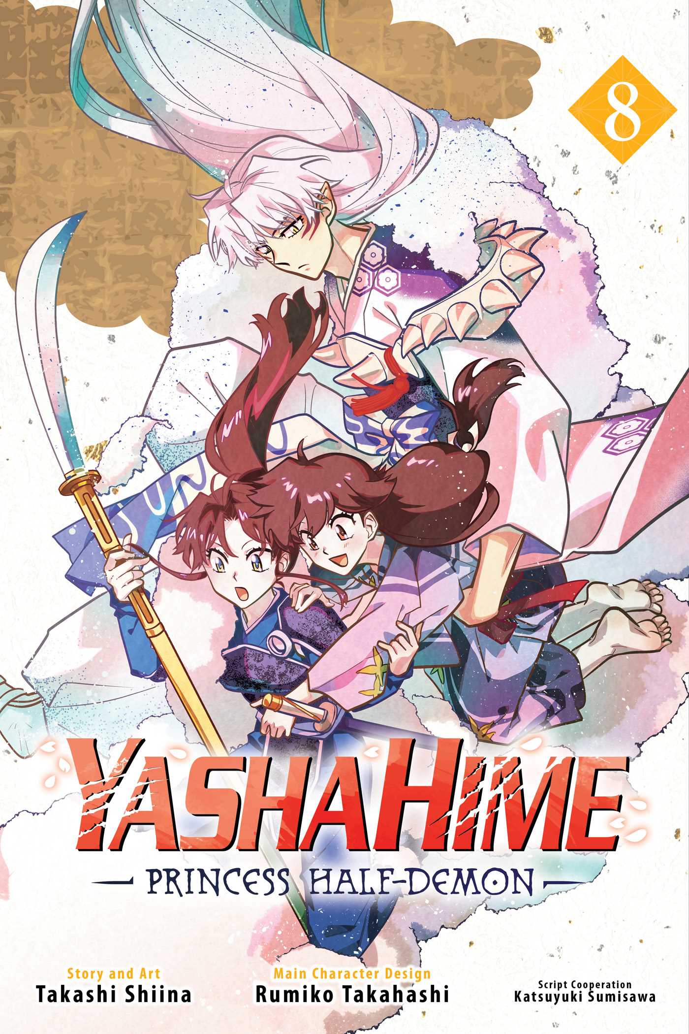 Yashahime: Princess Half-Demon, Vol. 8 — manga cover