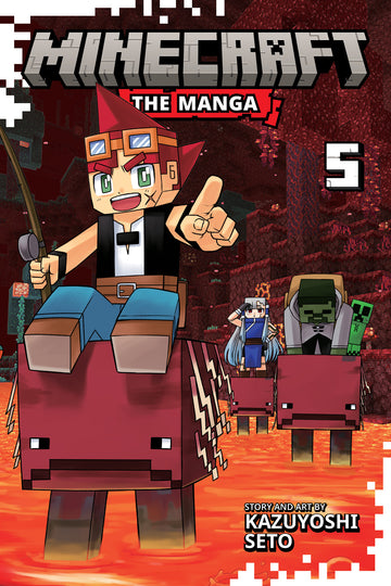 Minecraft: The Manga, Vol. 5 — manga cover