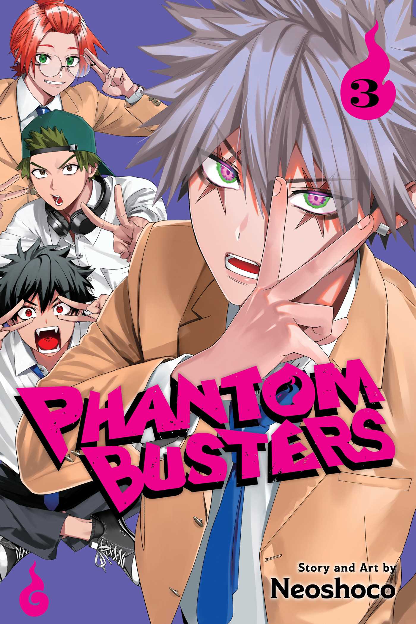 Phantom Busters, Vol. 3 — manga cover