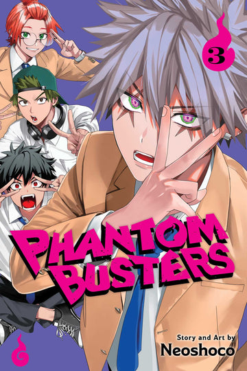 Phantom Busters, Vol. 3 — manga cover