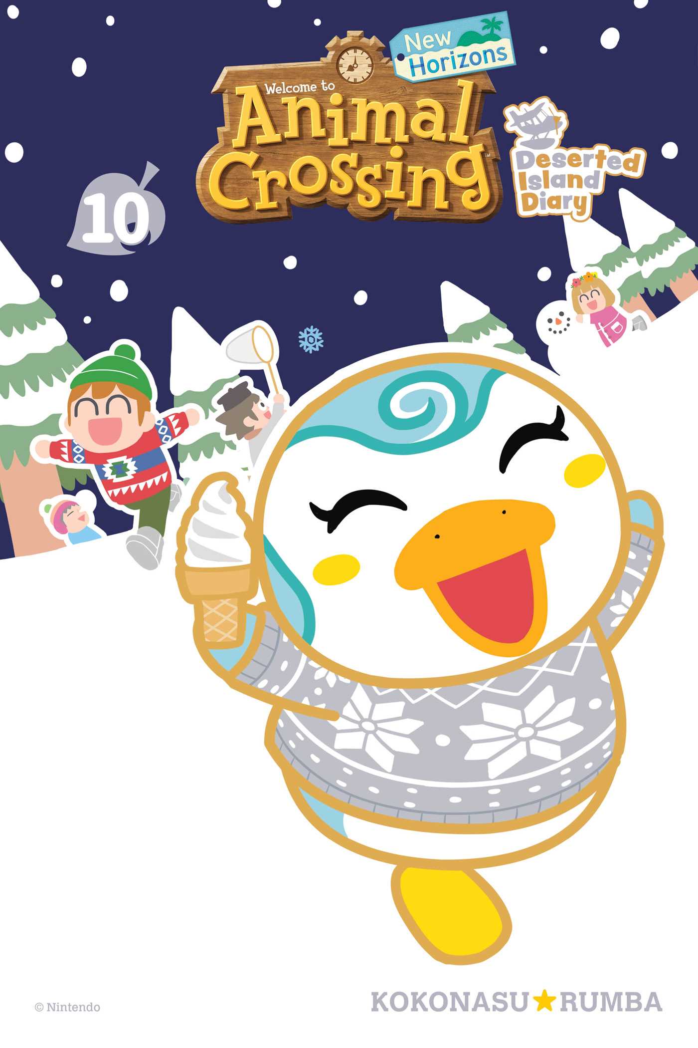 Animal Crossing: New Horizons, Vol. 10 — manga cover