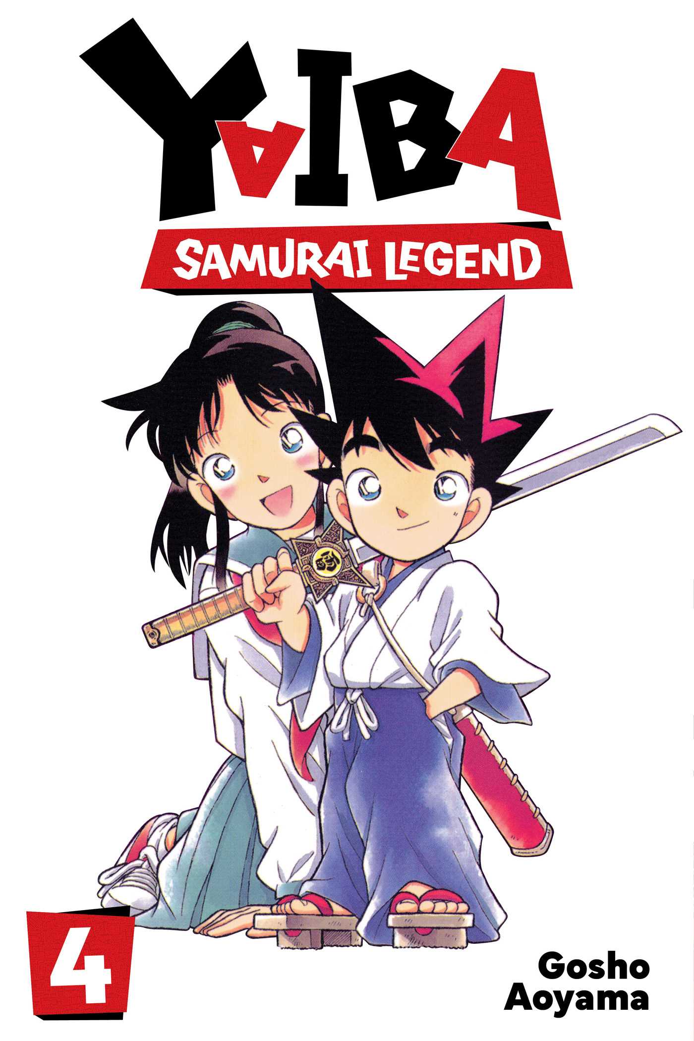 Yaiba: Samurai Legend, Vol. 4 — manga cover