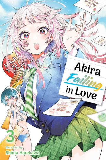 Akira Failing in Love, Vol. 3 — manga cover