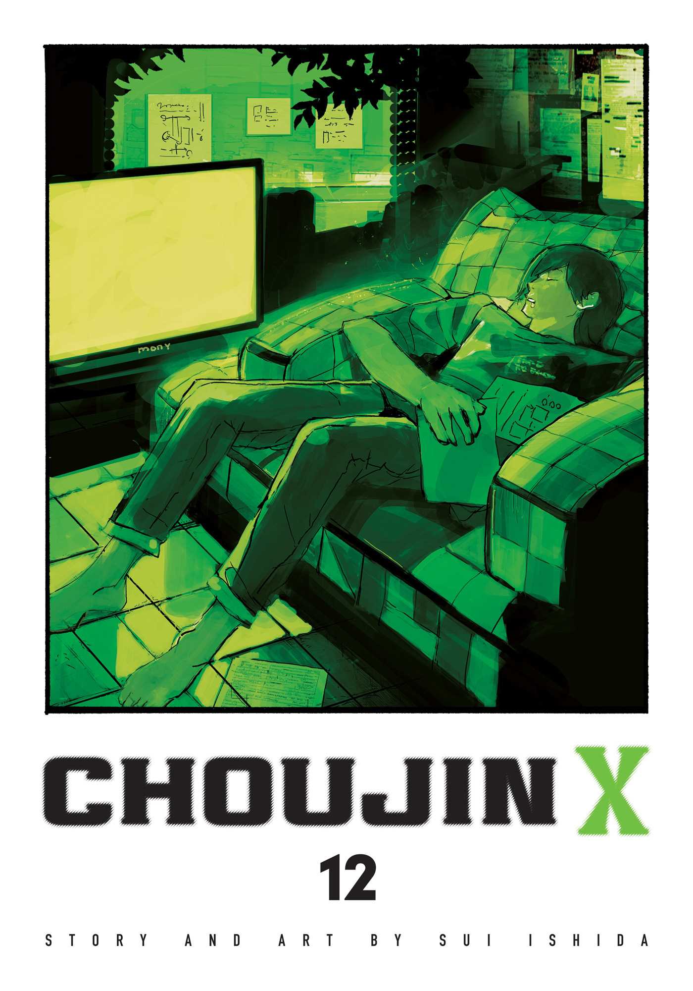 Choujin X, Vol. 12 — manga cover