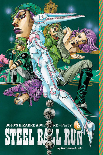 JoJo's Bizarre Adventure: Part 7--Steel Ball Run, Vol. 9 — manga cover