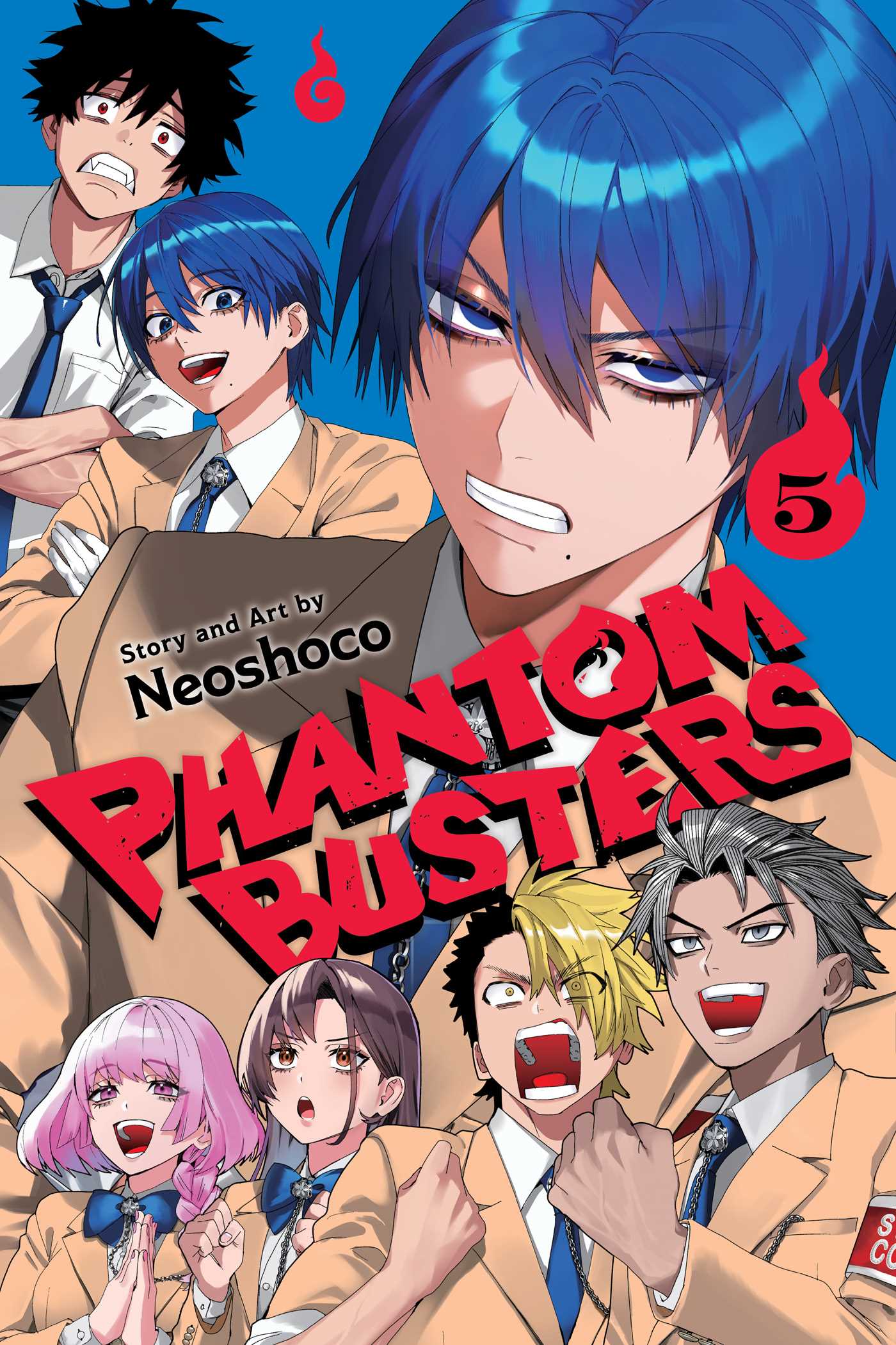 Phantom Busters, Vol. 5 — manga cover
