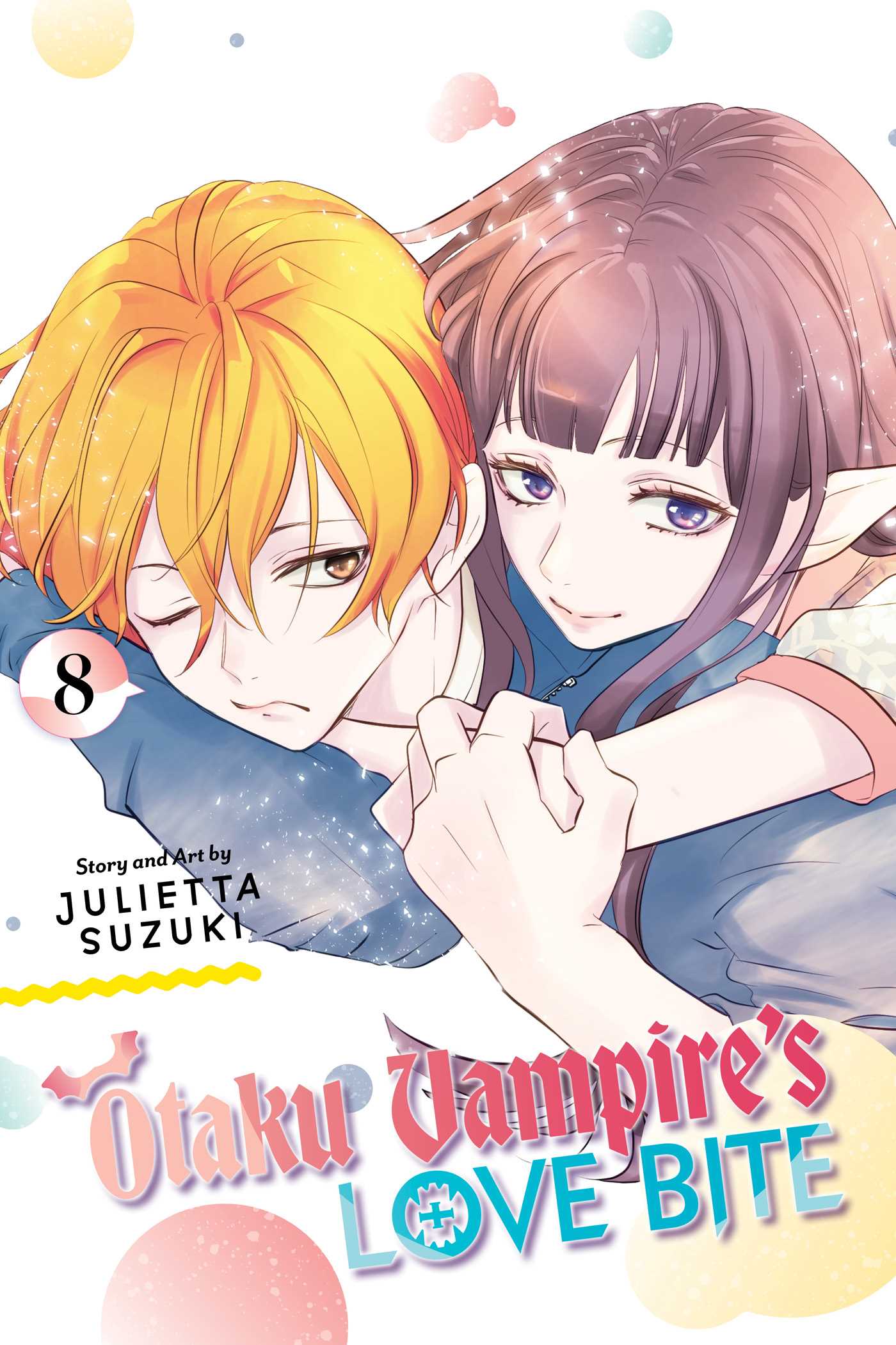 Otaku Vampire's Love Bite, Vol. 8 — manga cover