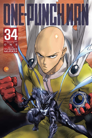 One-Punch Man, Vol. 34 — manga cover