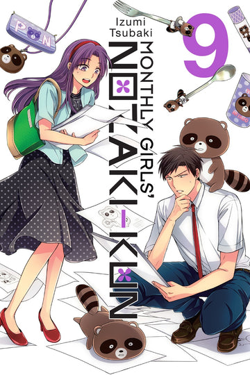 Monthly Girls' Nozaki-kun, Vol. 9 — manga cover