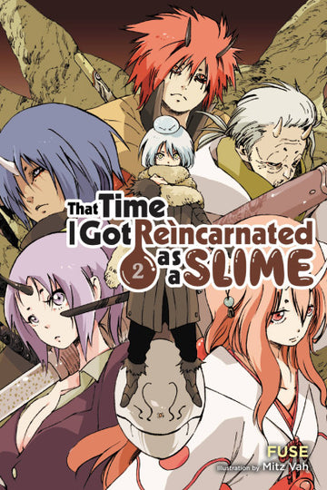 That Time I Got Reincarnated as a Slime, Vol. 2 (light novel) — light novel cover
