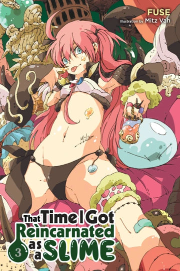 That Time I Got Reincarnated as a Slime, Vol. 3 (light novel) — light novel cover