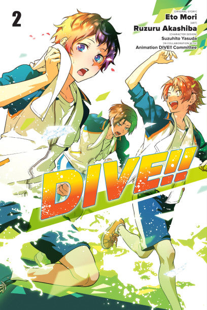 DIVE!!, Vol. 2 — manga cover