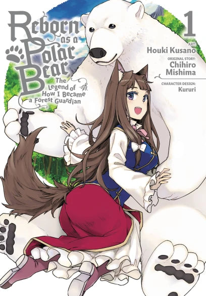 Reborn as a Polar Bear, Vol. 1 — manga cover