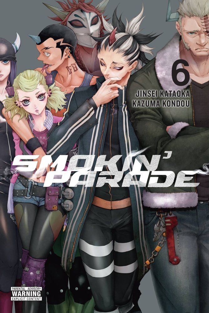 Smokin' Parade, Vol. 6 — manga cover
