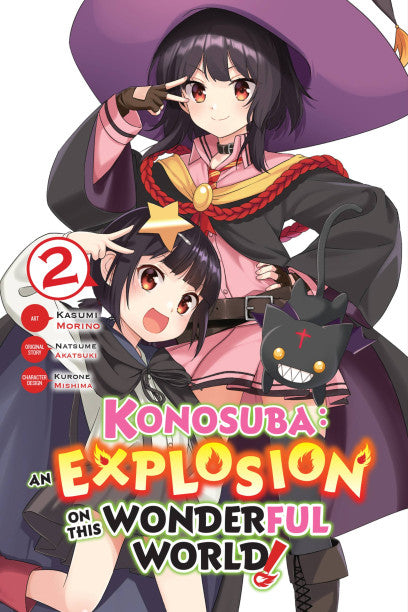 Konosuba: An Explosion on This Wonderful World!, Vol. 2 (manga) — manga cover